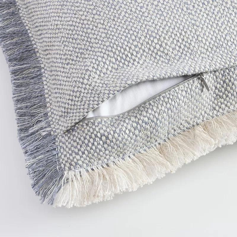 Poduszka dekoracyjna 45x45 niebieska – PERU | Davis Home