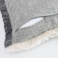 Poduszka dekoracyjna 45x45 szara – PERU | Davis Home