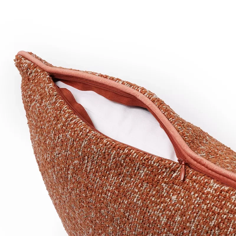 Poduszka dekoracyjna 45x45 pomarańczowa