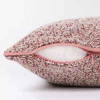 Poduszka dekoracyjna 45x45 czerwona