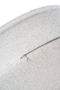 Pufa szara HALO – pufa do salonu i sypialni | Davis Home