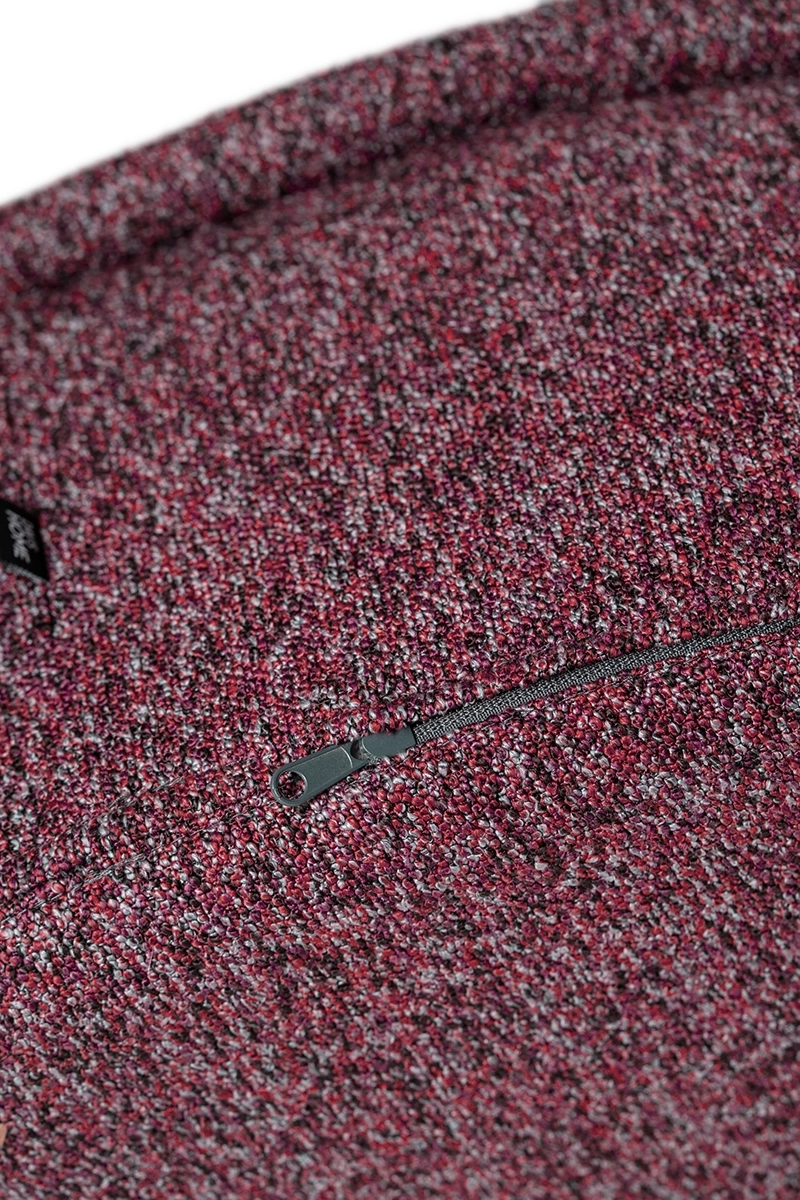 Pufa czerwona HALO – pufa do salonu i sypialni | Davis Home