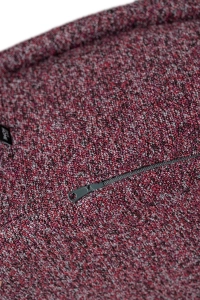 Pufa czerwona HALO – pufa do salonu i sypialni | Davis Home