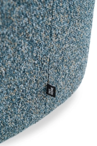 Pufa niebieska HALO – pufa do salonu i sypialni | Davis Home