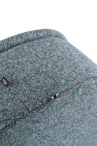 Pufa niebieska HALO – pufa do salonu i sypialni | Davis Home