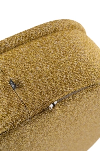 Pufa żółta HALO – pufa do salonu i sypialni | Davis Home