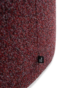 Pufa czerwona HALO – pufa do salonu i sypialni | Davis Home