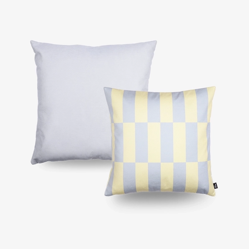 Niebiesko-żółty zestaw 2 poduszek ETTORE Niebiesko-żółty zestaw 2 poduszek ETTORE