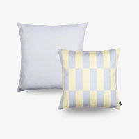 Niebiesko-żółty zestaw 2 poduszek ETTORE