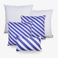 Niebieski zestaw 5 poduszek ETTORE