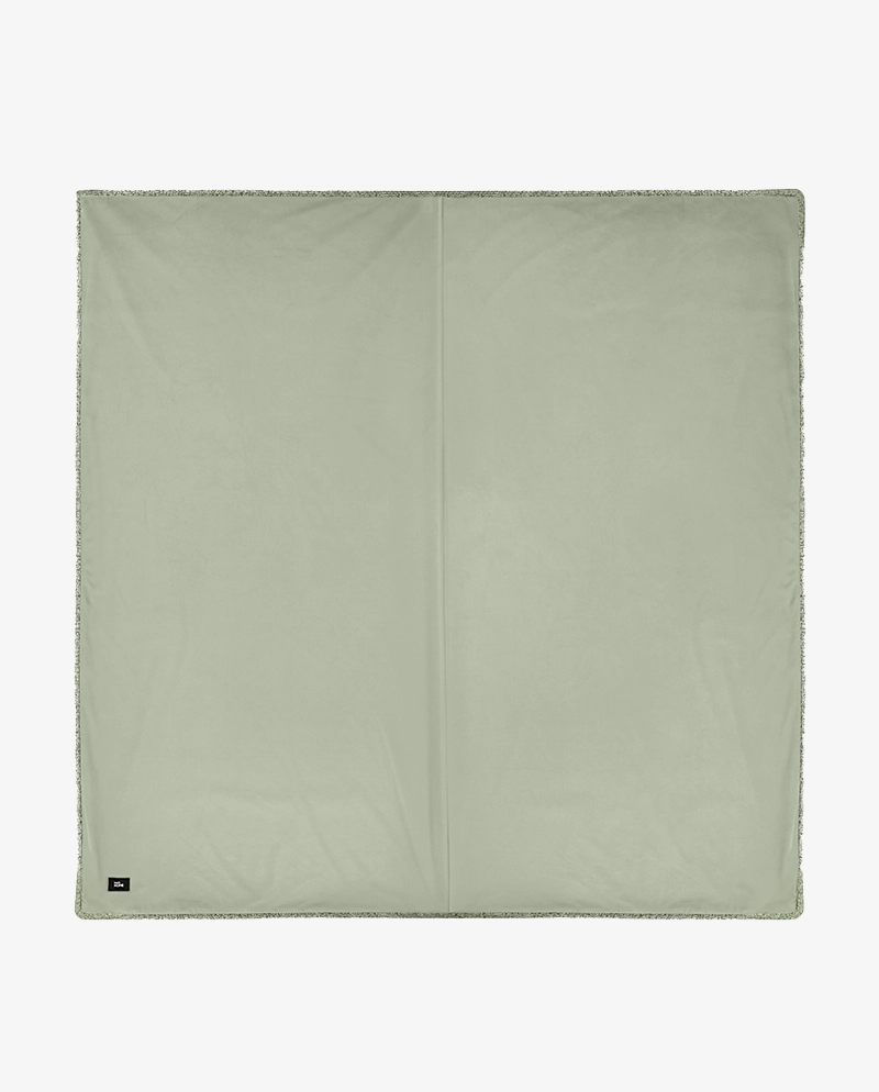 Narzuta na łóżko 200x200 zielona TOLEDO | Nowoczesna narzuta na łóżko TOLEDO