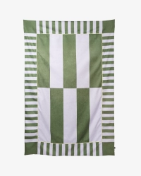 Narzuta zielono-niebieska ETTORE 140x200 – nowoczesna narzuta na łóżko