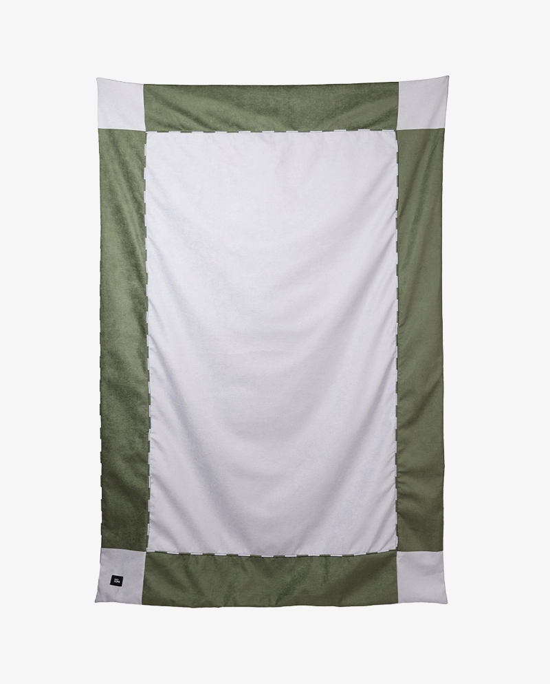 Narzuta zielono-niebieska ETTORE 140x200 – nowoczesna narzuta na łóżko