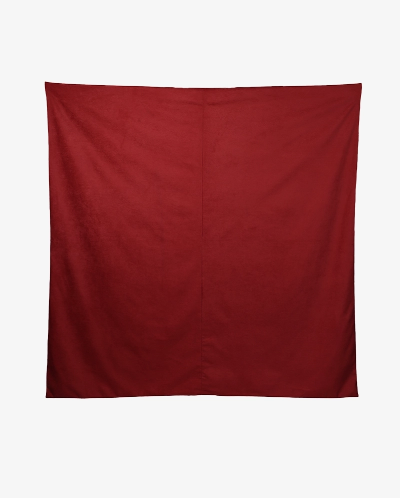 Narzuta czerwono-różowa ETTORE 200x200 – nowoczesna narzuta na łóżko