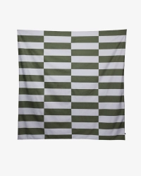 Narzuta zielono-niebieska ETTORE 200x200 – nowoczesna narzuta na łóżko