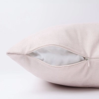 Poduszka dekoracyjna 60x60 pomarańczowa - kolekcja Ettore | DAVIS HOME