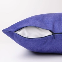 Poduszka dekoracyjna 60x60 jasno niebieska - kolekcja Ettore | DAVIS HOME