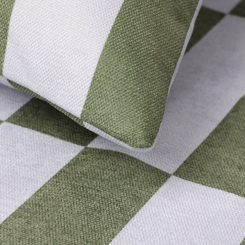 Poduszka dekoracyjna 45X45 zielono-niebieska - kolekcja Ettore | DAVIS HOME