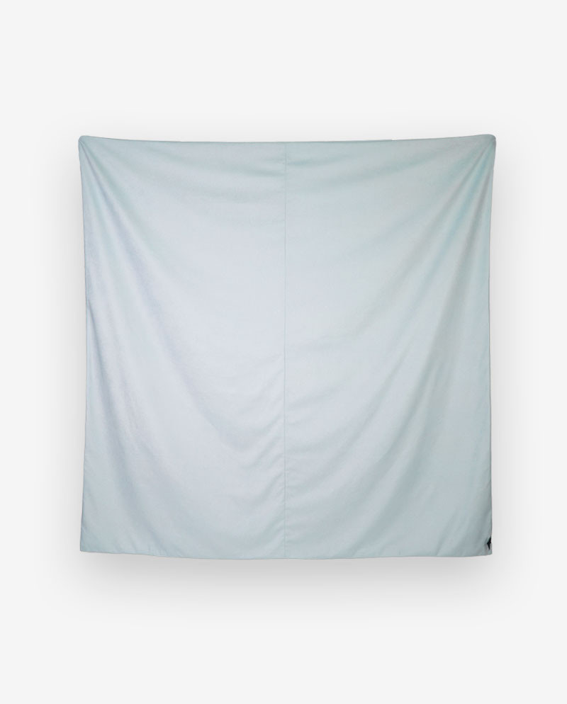 Narzuta niebiesko-żółta ETTORE 200x200 – nowoczesna narzuta na łóżko