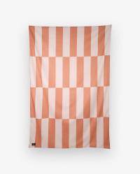 Narzuta pomarańczowo-różowa ETTORE 140x200 – nowoczesna narzuta na łóżko