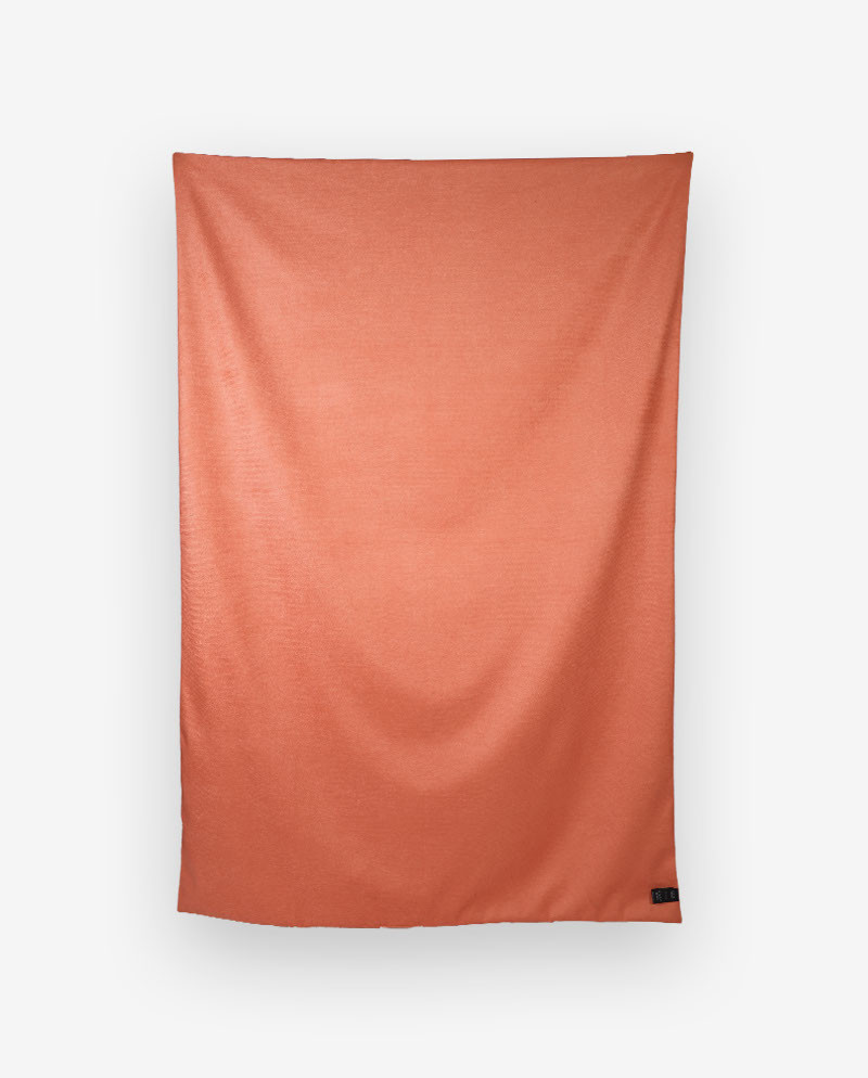 Narzuta pomarańczowo-różowa ETTORE 140x200 – nowoczesna narzuta na łóżko