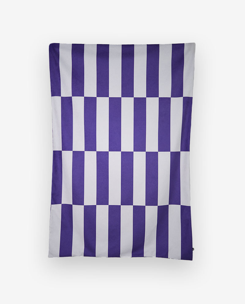 Narzuta granatowo-niebieska ETTORE 140x200 – nowoczesna narzuta na łóżko