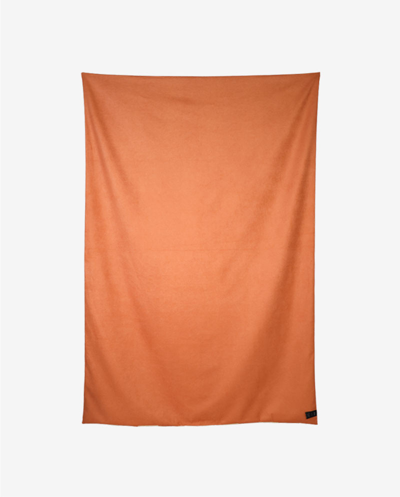 Narzuta pomarańczowo-żółta ETTORE 140x200 – nowoczesna narzuta na łóżko