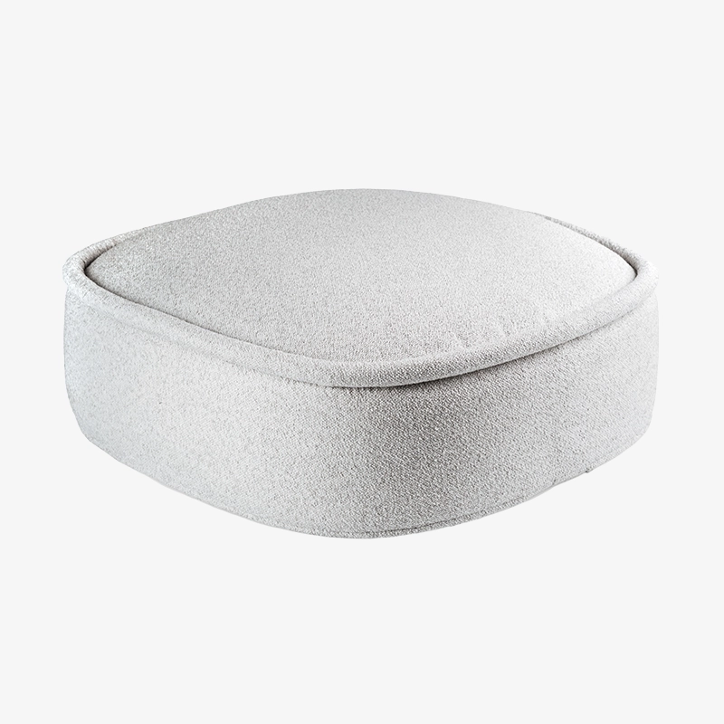 Pufa szara HALO – pufa do salonu i sypialni | Davis Home