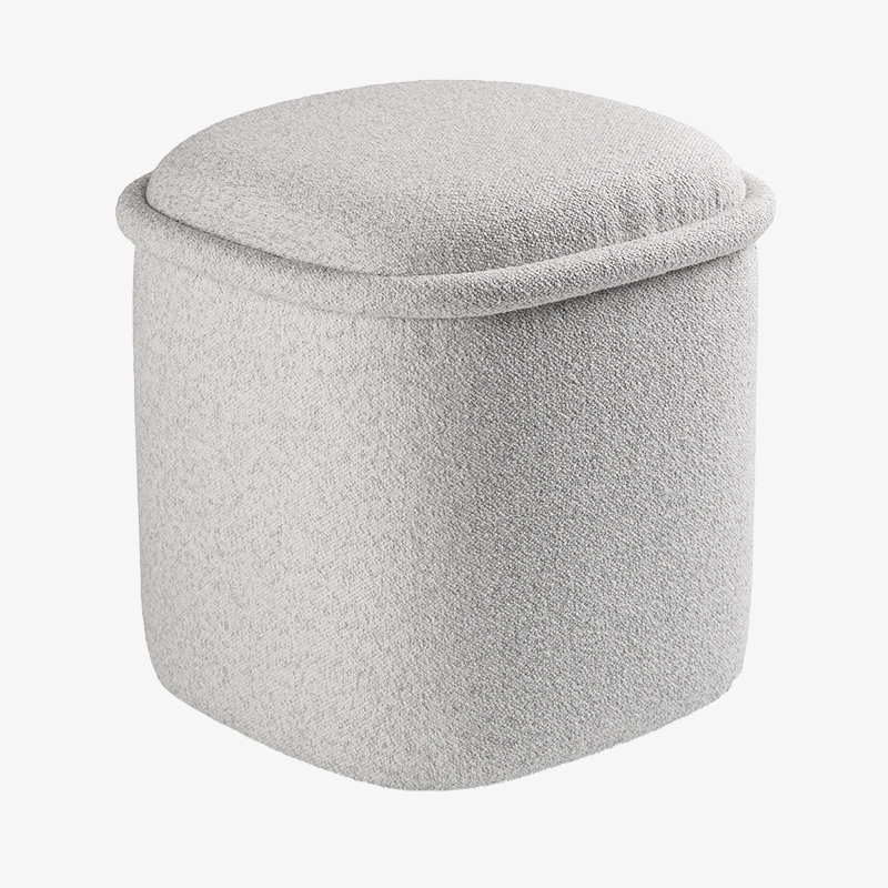 Pufa szara HALO – pufa do salonu i sypialni | Davis Home