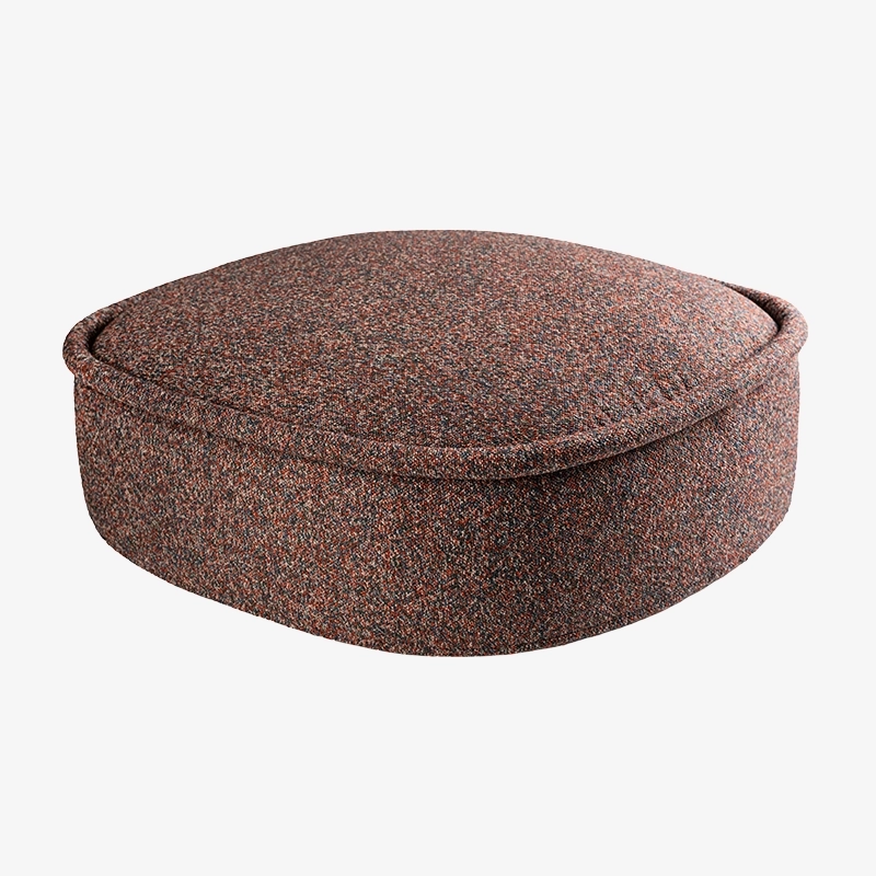 Pufa niebiesko-czerwona HALO – pufa do salonu i sypialni | Davis Home