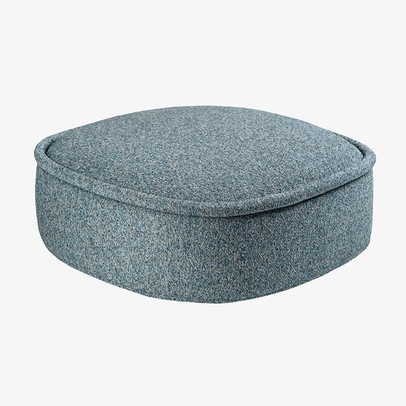 Pufa niebieska HALO – pufa do salonu i sypialni | Davis Home