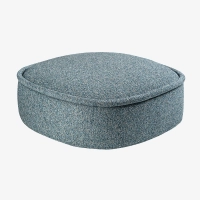 Pufa niebieska HALO – pufa do salonu i sypialni | Davis Home