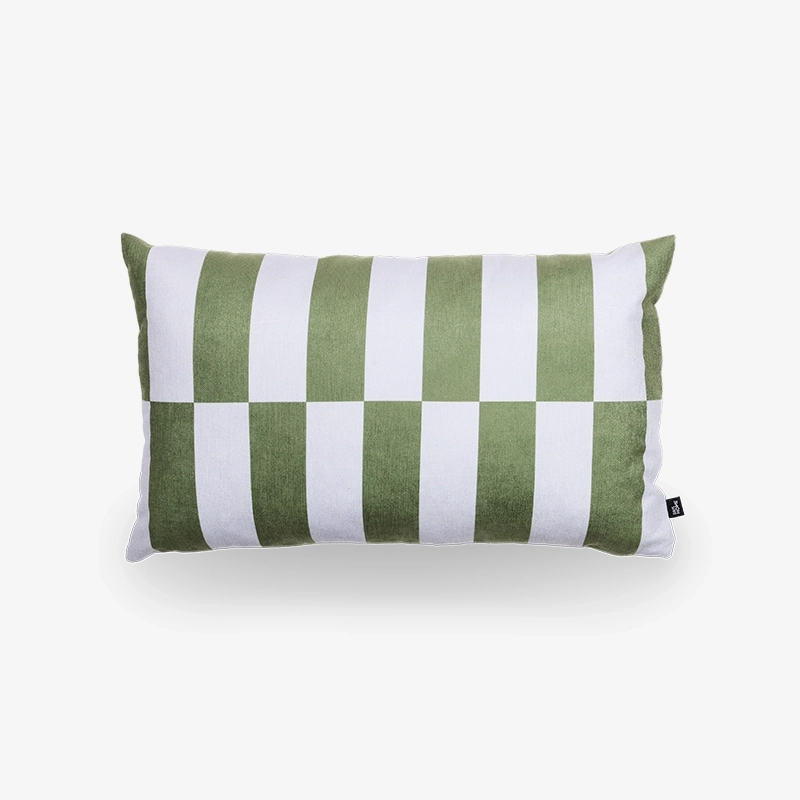 Poduszka dekoracyjna 30X50 zielono-niebieska - kolekcja Ettore | DAVIS HOME