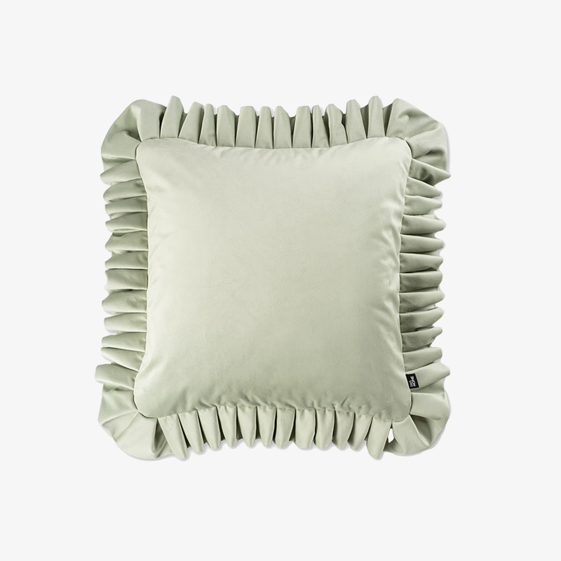 Poduszka dekoracyjna 45x45 zielona VALENCIA – Davis Home