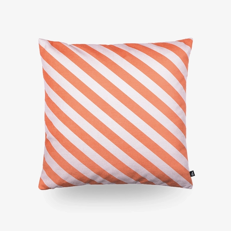 Poduszka dekoracyjna 45X45 pomarańczowa - kolekcja Ettore | DAVIS HOME