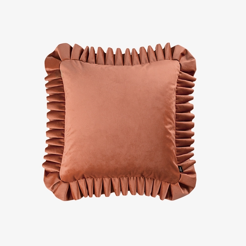 Poduszka dekoracyjna 45x45 czerwona VALENCIA – Davis Home