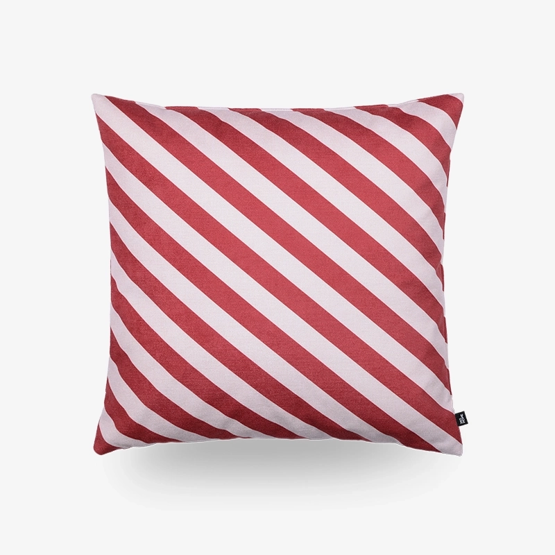 Poduszka dekoracyjna 45X45 czerwona - kolekcja Ettore | DAVIS HOME