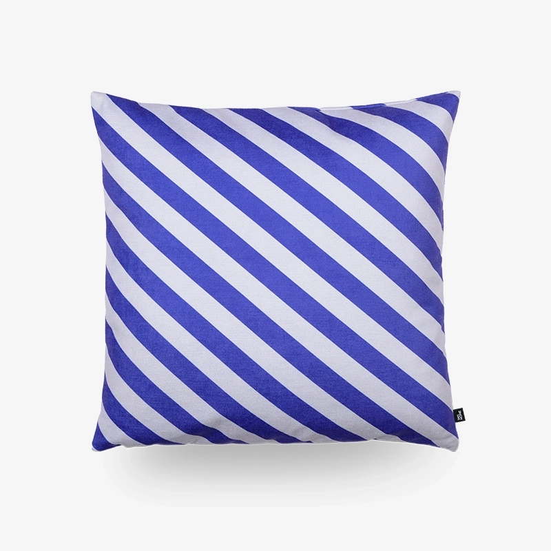 Poduszka dekoracyjna 45X45 niebieska - kolekcja Ettore | DAVIS HOME