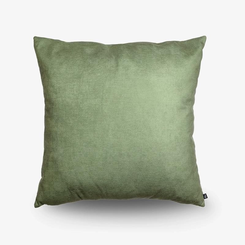 Poduszka dekoracyjna 60x60 zielona - kolekcja Ettore | DAVIS HOME