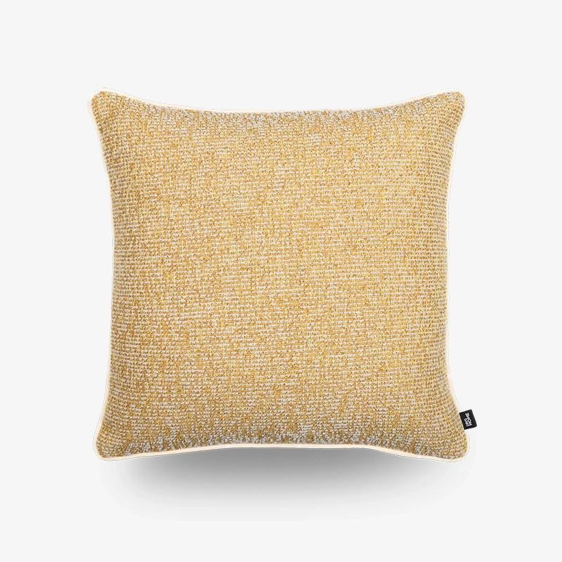 Poduszka dekoracyjna 45x45 żółta