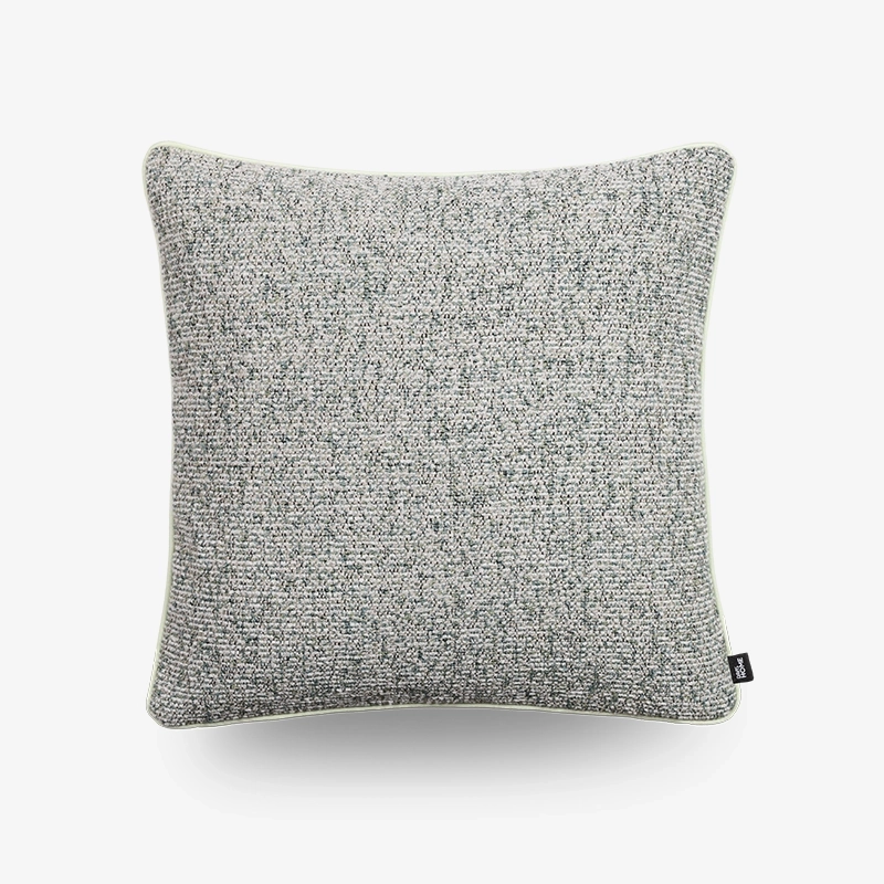 Poduszka dekoracyjna 45x45 zielono-biała