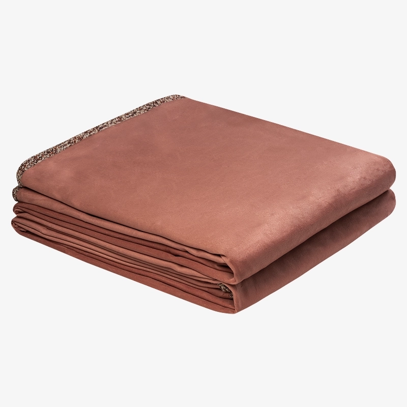 Narzuta na łóżko 200x200 czerwona TOLEDO | Nowoczesna narzuta na łóżko TOLEDO