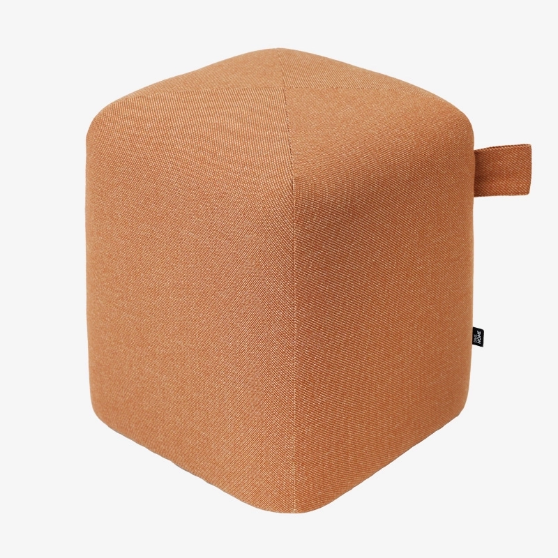 Pufa CALMA pomarańczowa – energia, kreatywność, ciepło