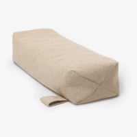 Wałek do jogi i medytacji CALMA żółty – energia, ergonomia, łuska gryczana