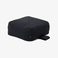 Poduszka do medytacji CALMA ciemno szara – stabilność, elegancja, łuska gryczana