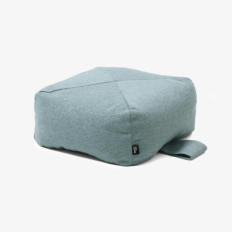 Poduszka do medytacji CALMA niebieska – spokój, ergonomia, łuska gryczana