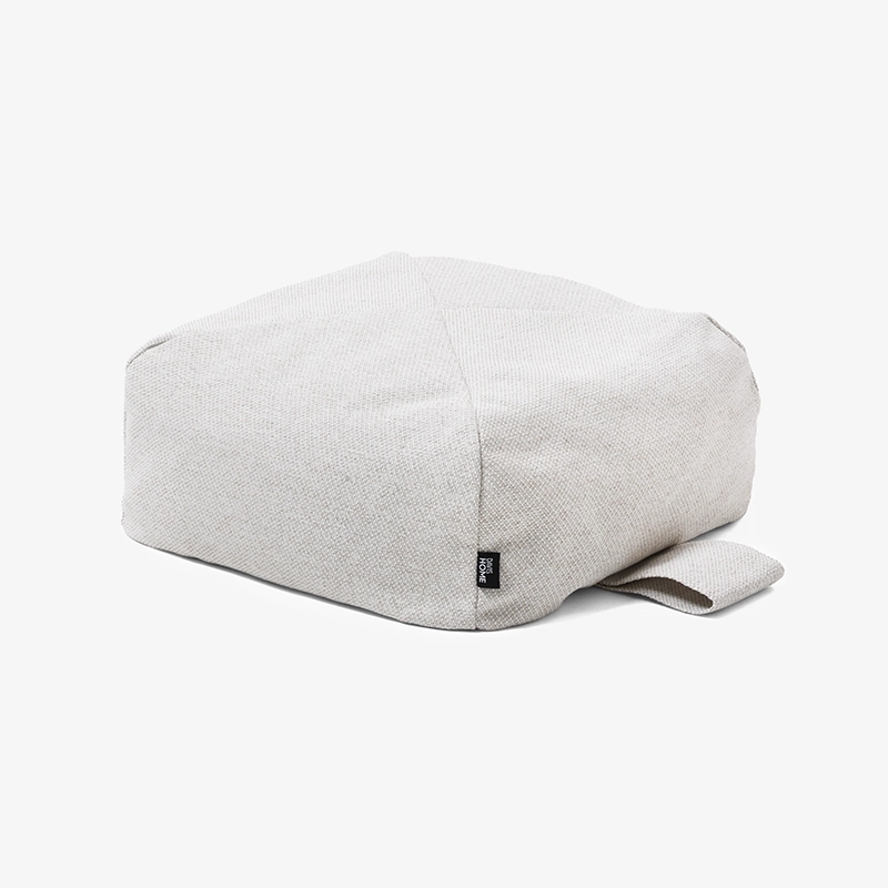 Poduszka do medytacji CALMA jasno beżowa – ergonomiczna z łuską gryczaną