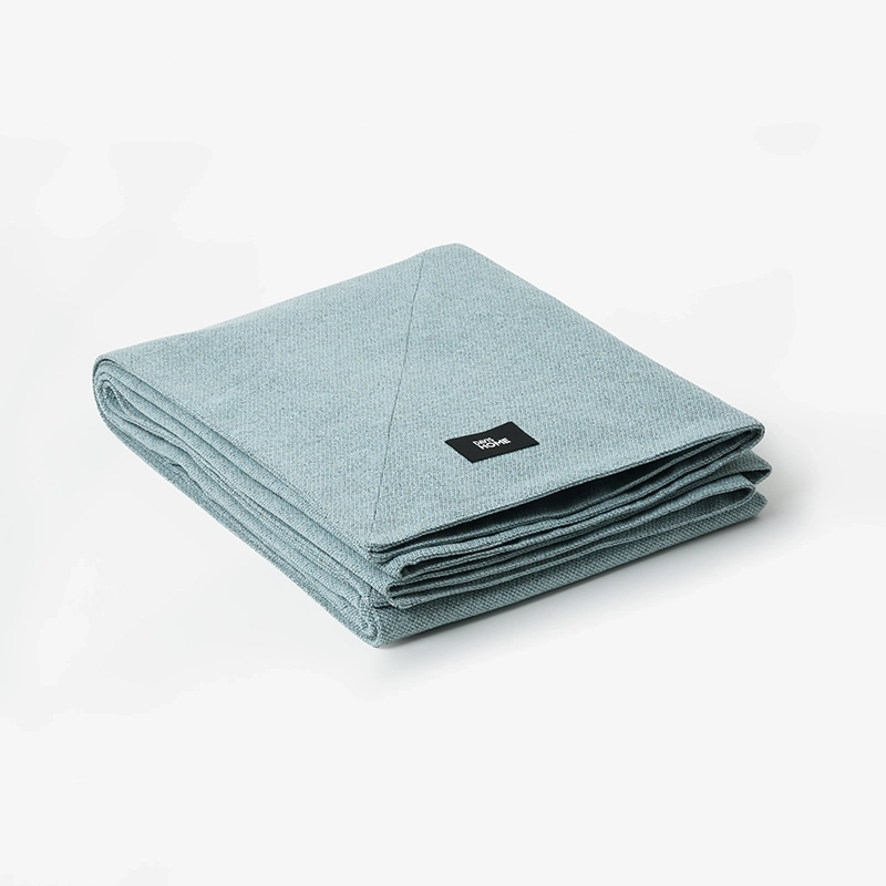 Koc do jogi i medytacji CALMA niebieski – spokój, harmonia, klarowność