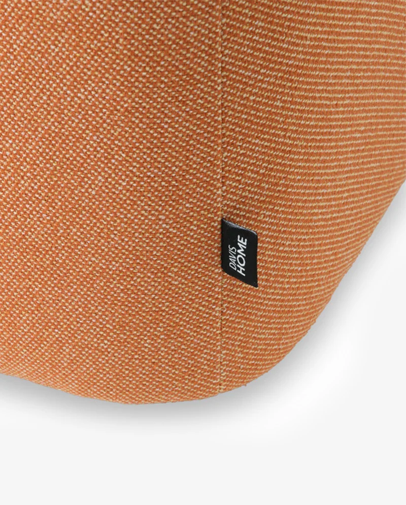 Pufa CALMA pomarańczowa – energia, kreatywność, ciepło