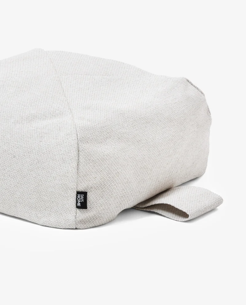 Poduszka do medytacji CALMA jasno beżowa – ergonomiczna z łuską gryczaną